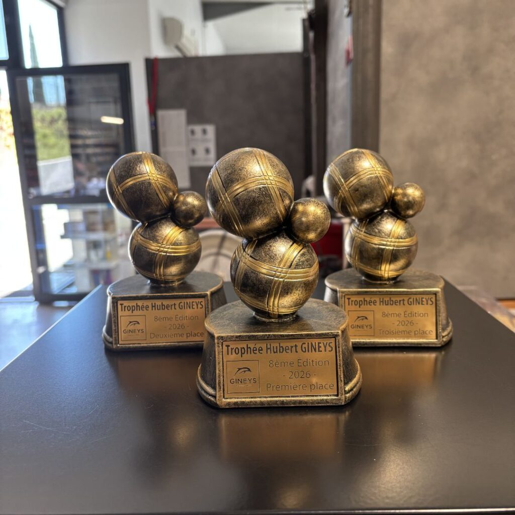 trophée boule de petanque